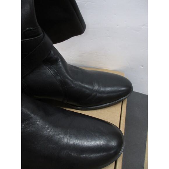 USED Naturalizer Women's Rena Knee High Riding Boot , Black Leather, Size 9 W - Picture 3 of 6